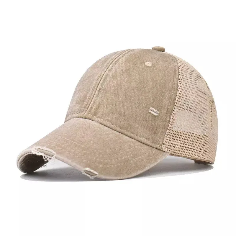 Sussex Washed Cotton Trucker Cap