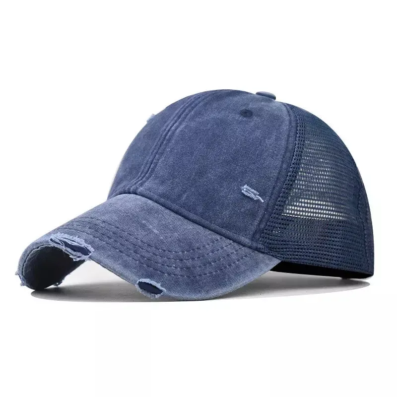 Sussex Washed Cotton Trucker Cap