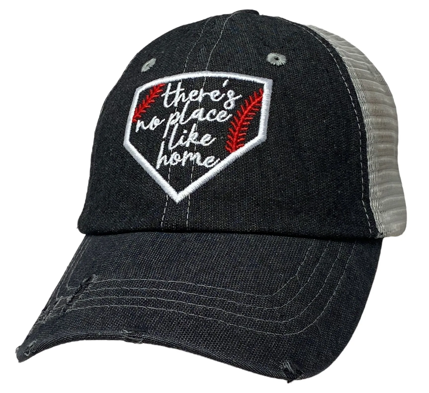 There's No Place Like Home Baseball MOM Softball MOM Hat