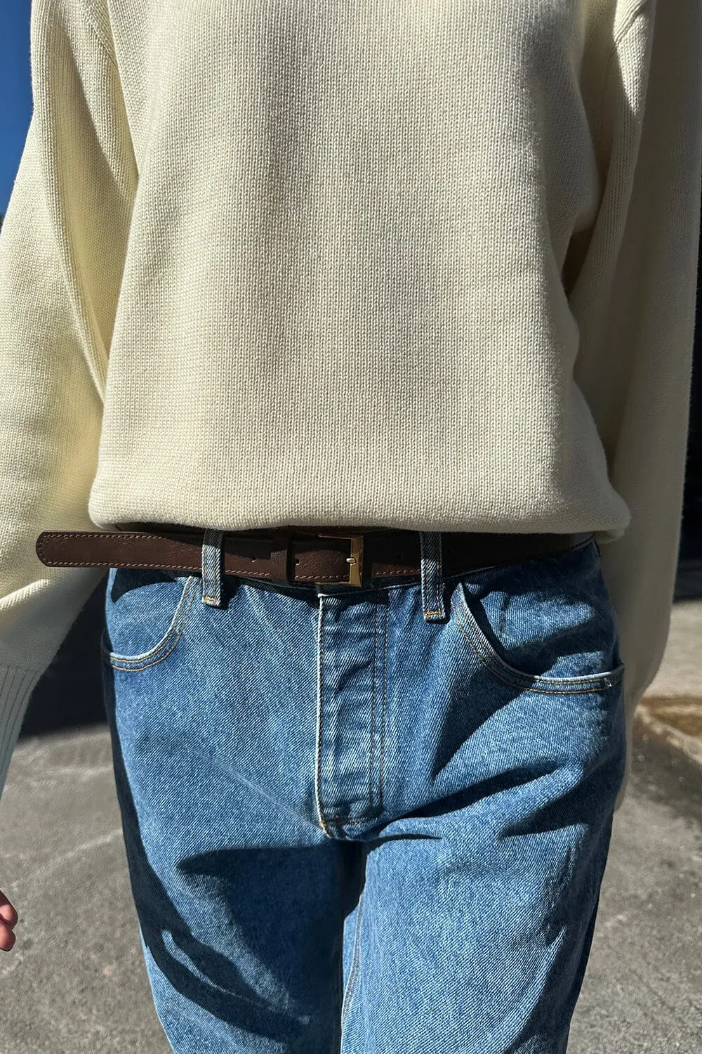 Thin Brown Belt