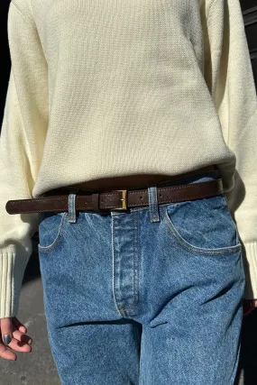 Thin Brown Belt