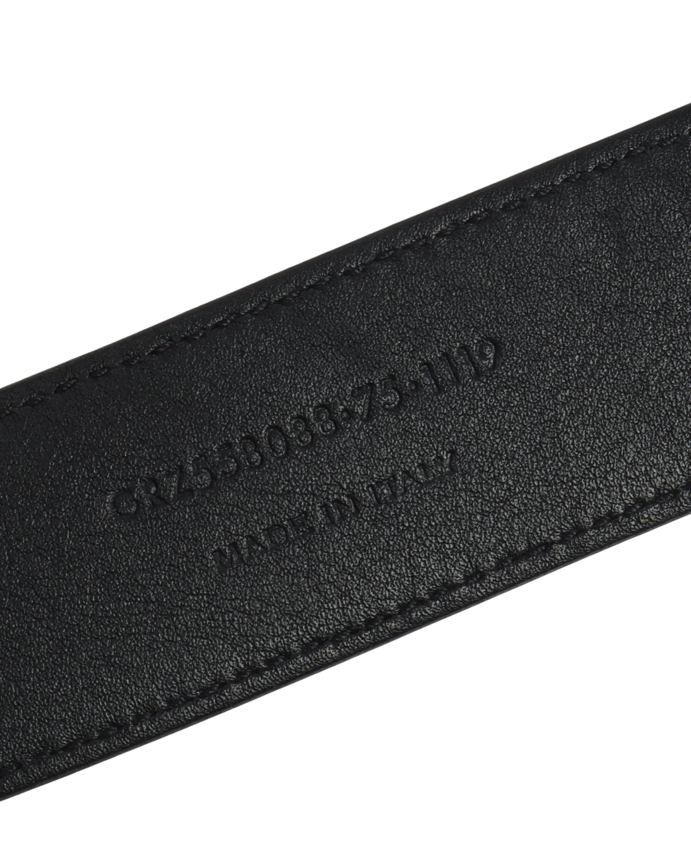 Thin Logo Belt