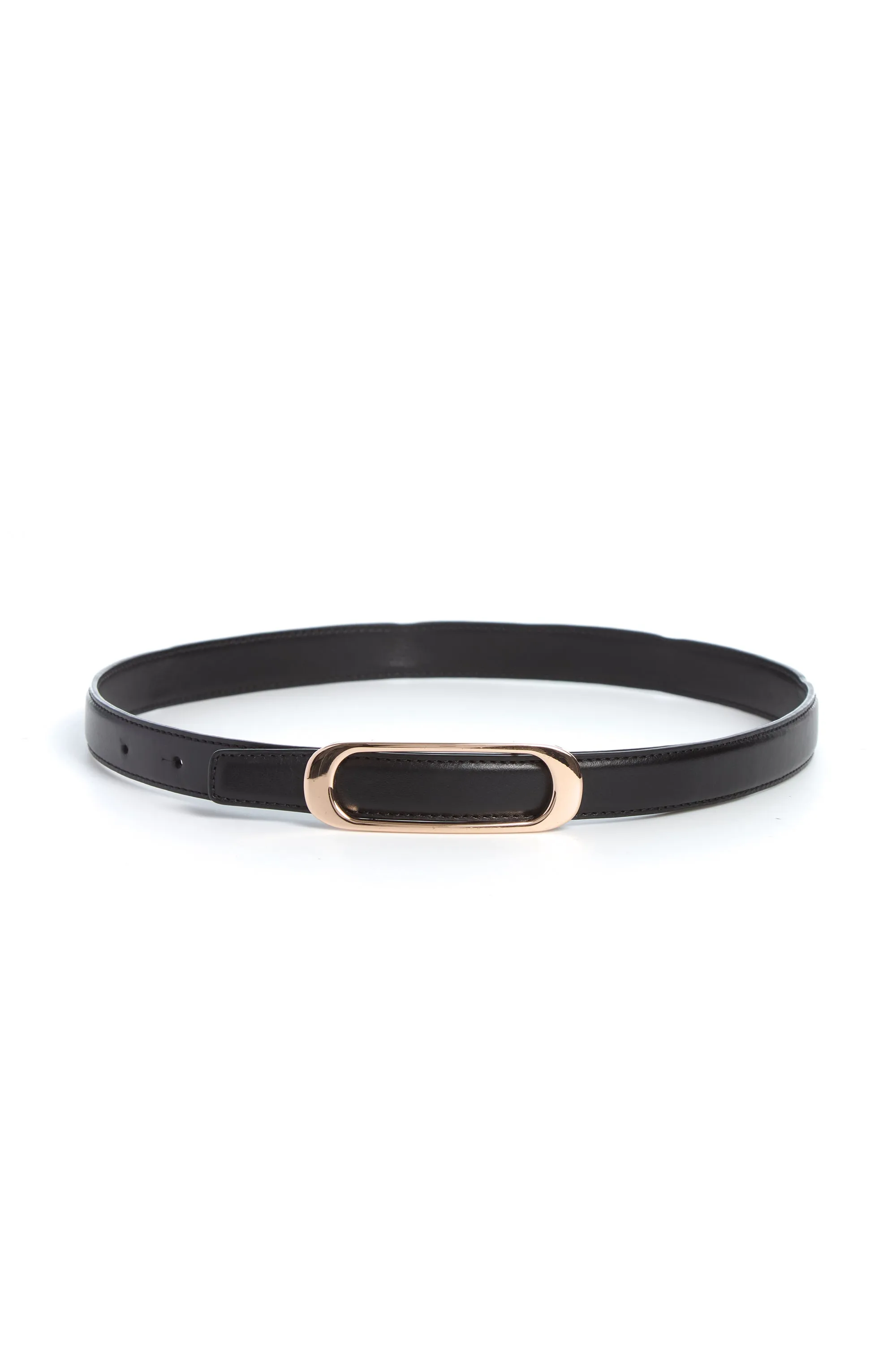 Timon Belt in Black Leather