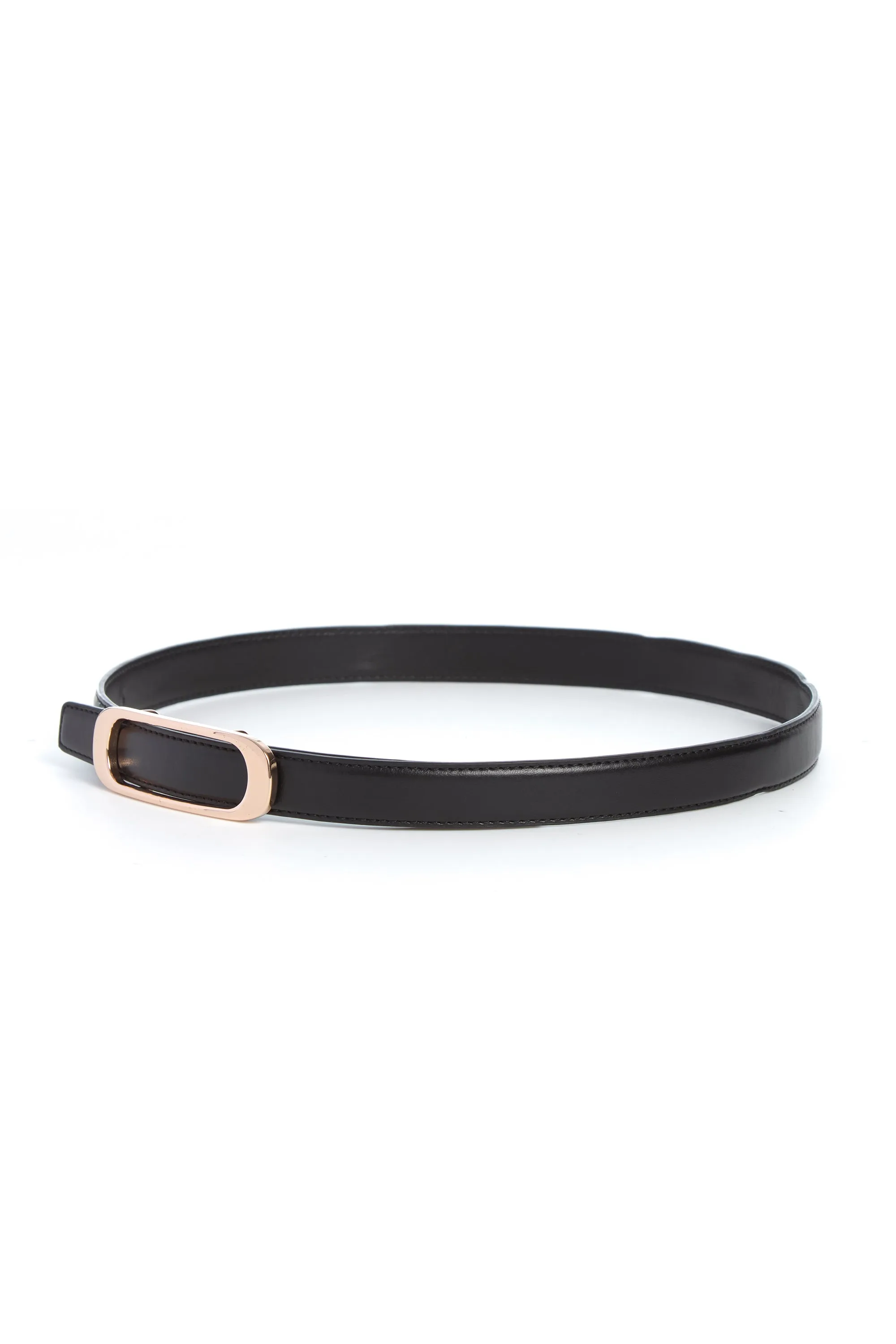 Timon Belt in Black Leather