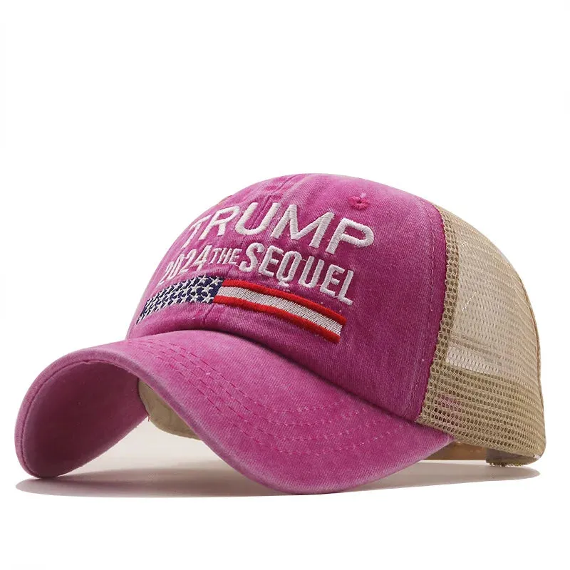 Trump 2024 The Sequel Trucker Cap