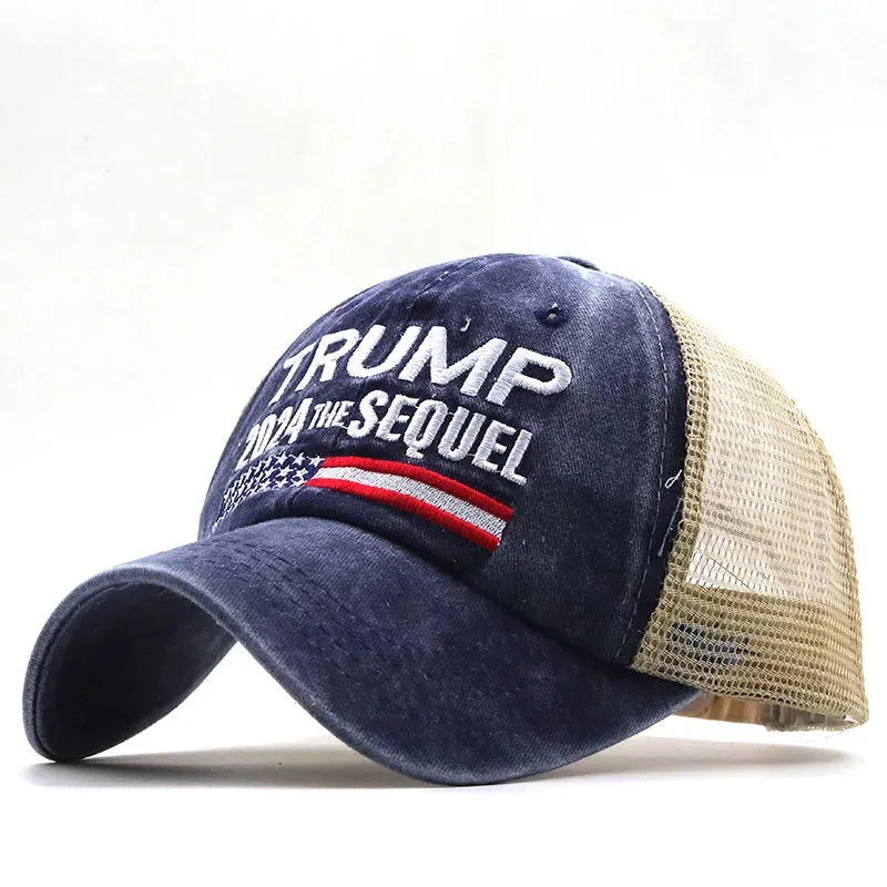 Trump 2024 The Sequel Trucker Cap