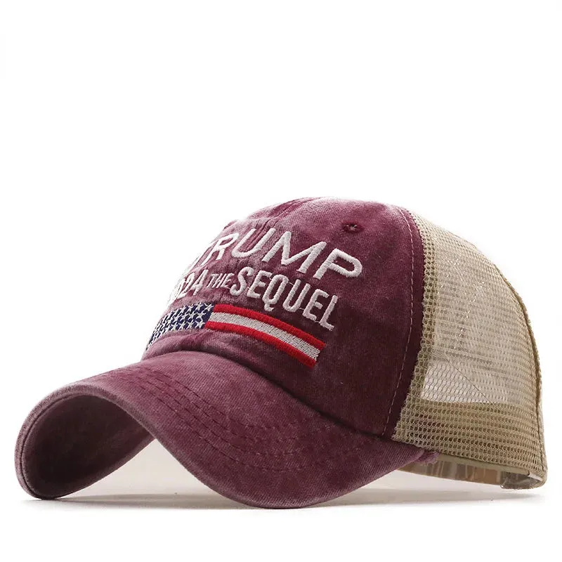 Trump 2024 The Sequel Trucker Cap