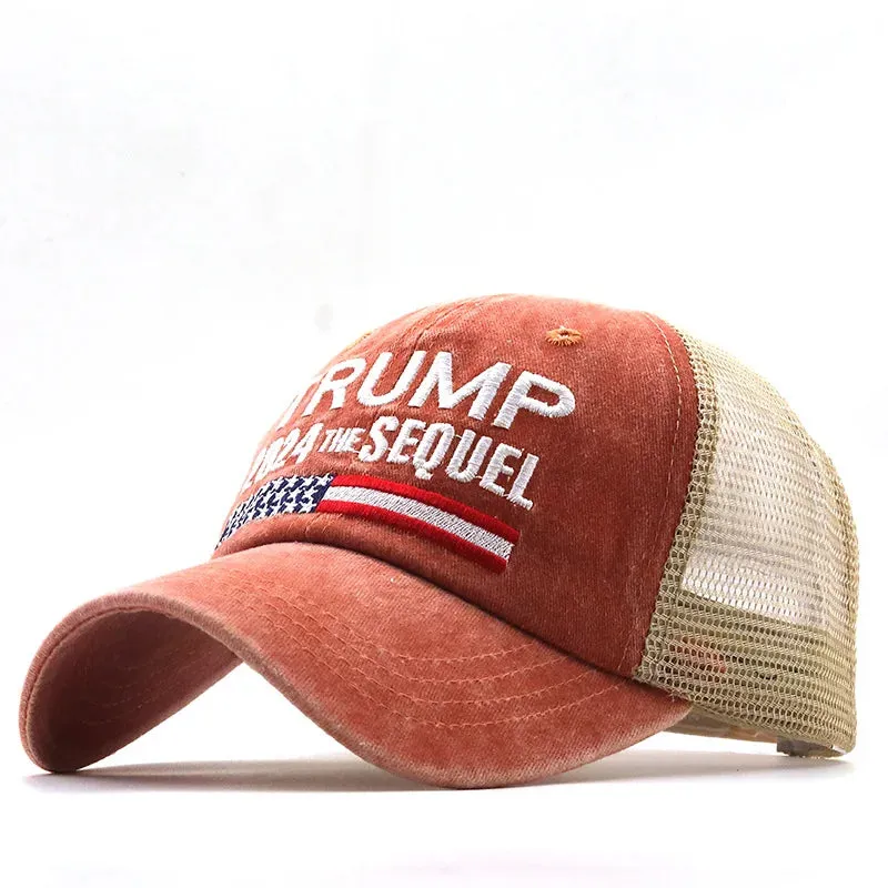 Trump 2024 The Sequel Trucker Cap