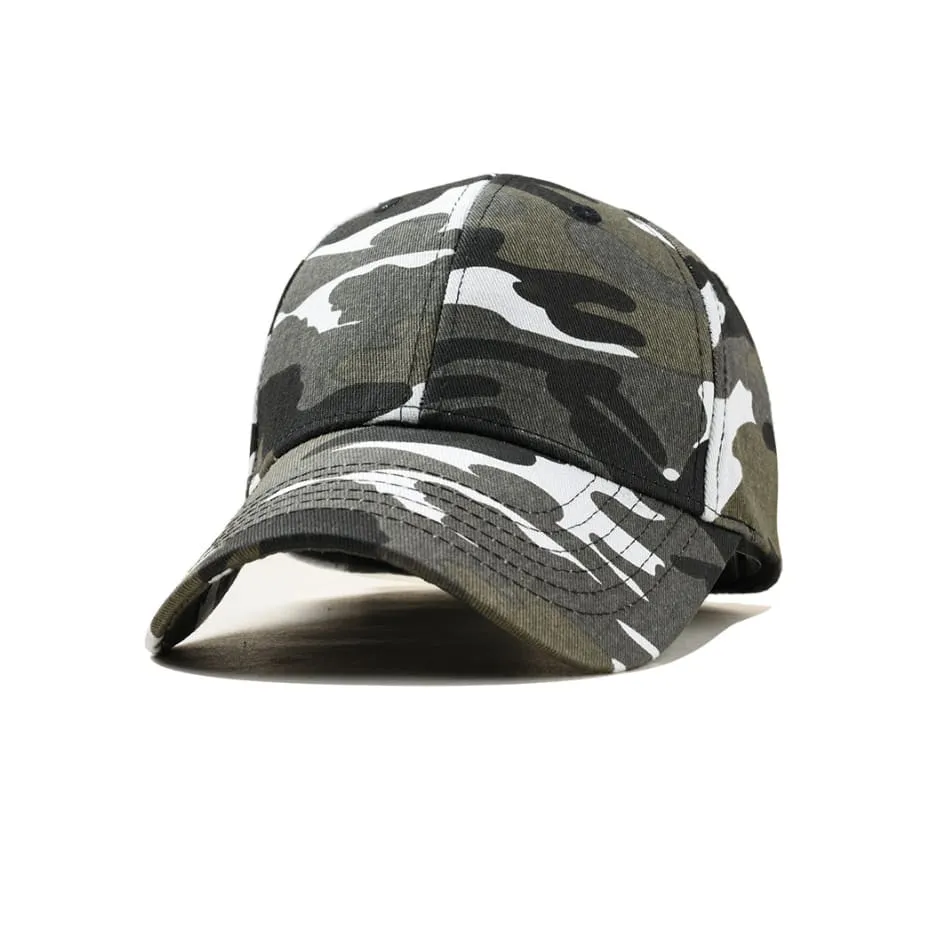 Unisex Breathable Camo Print Baseball Cap