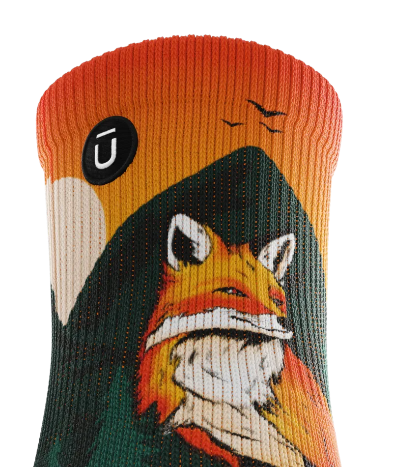 Zero Fox Quarter Socks