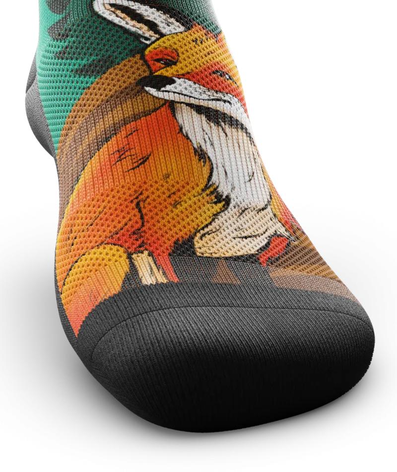 Zero Fox Quarter Socks