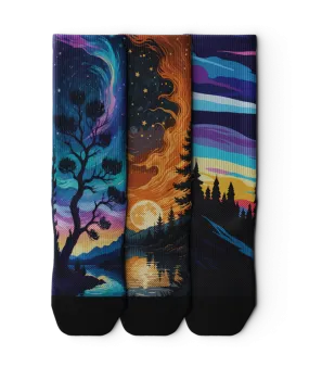 Zero Horizon Crew Socks 3-Pack